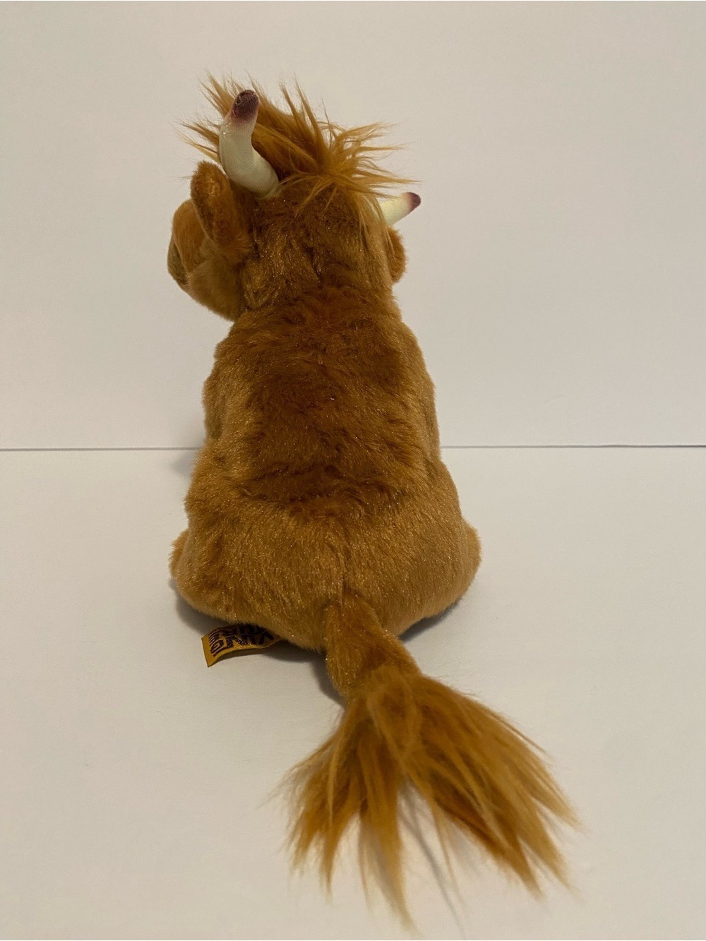 Living Nature Highland Cow Plush Small 7” Stuffed Animal Realistic UK Cuddle Toy - Picture 4 of 7